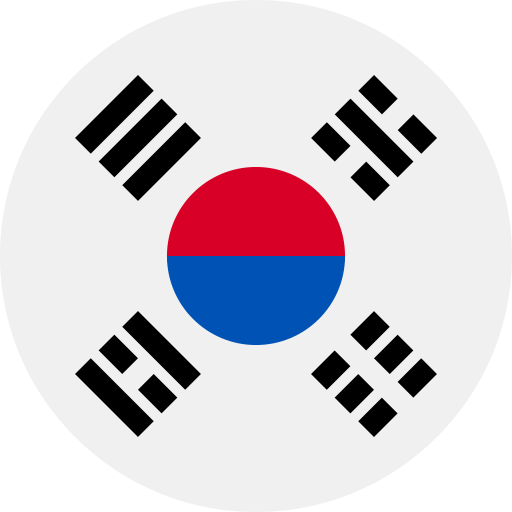 Map icon representing South Korea